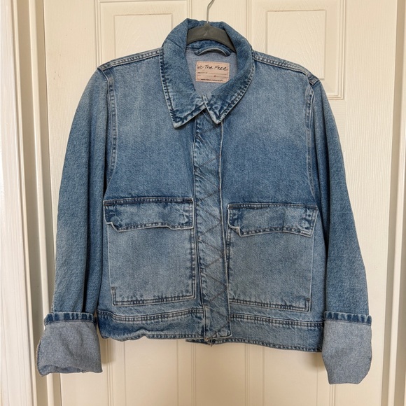 We The Free Jackets & Blazers - We The Free Suzy Denim Jacket
